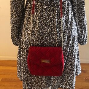 Vera Bradley Small Quilted Red Crossbody